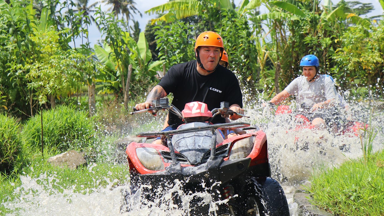 Ubud ATV Waterfall and Infinity Pools